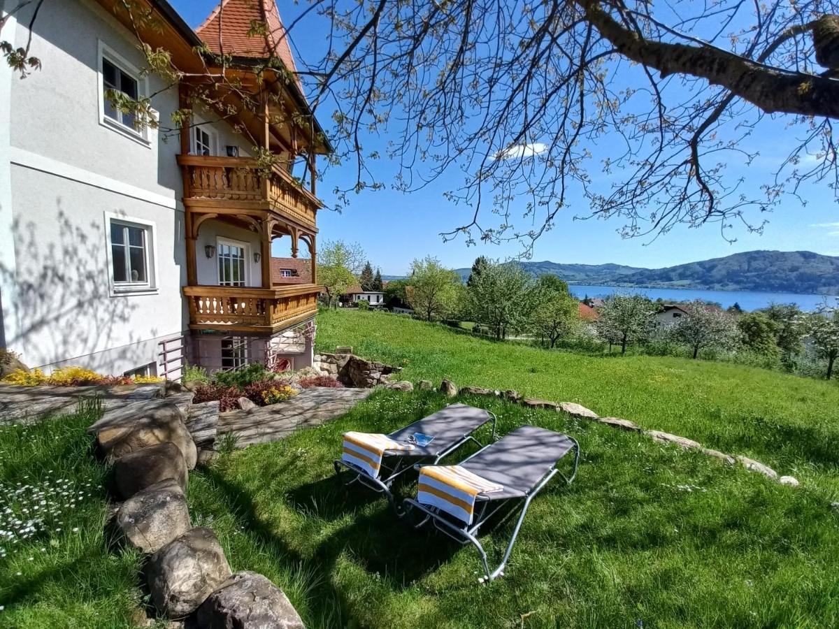 Attersee Gartenvilla Nussdorf am Attersee Eksteriør bilde